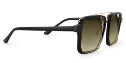Davenport Square Black Sunglasses4