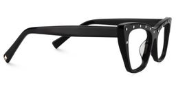 Casey Cat Eye Black Glasses4