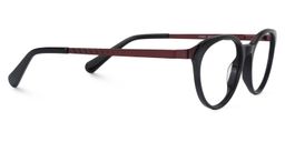 Casper Oval Black Glasses4