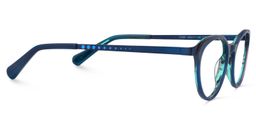 Casper Oval Dark Blue Glasses4