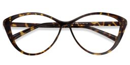 Iris Cat Eye Tortoise Glasses1