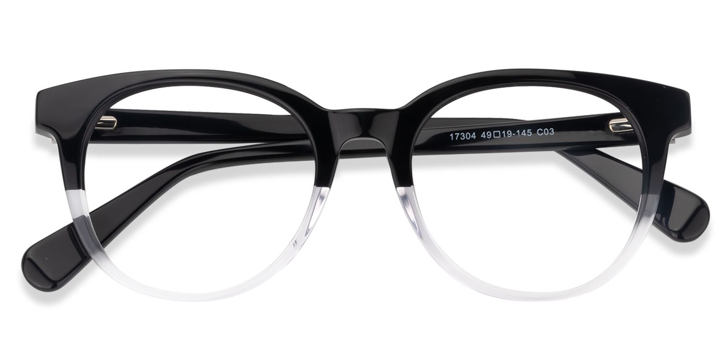 Round Clear Glasses | Zeelool Glasses1