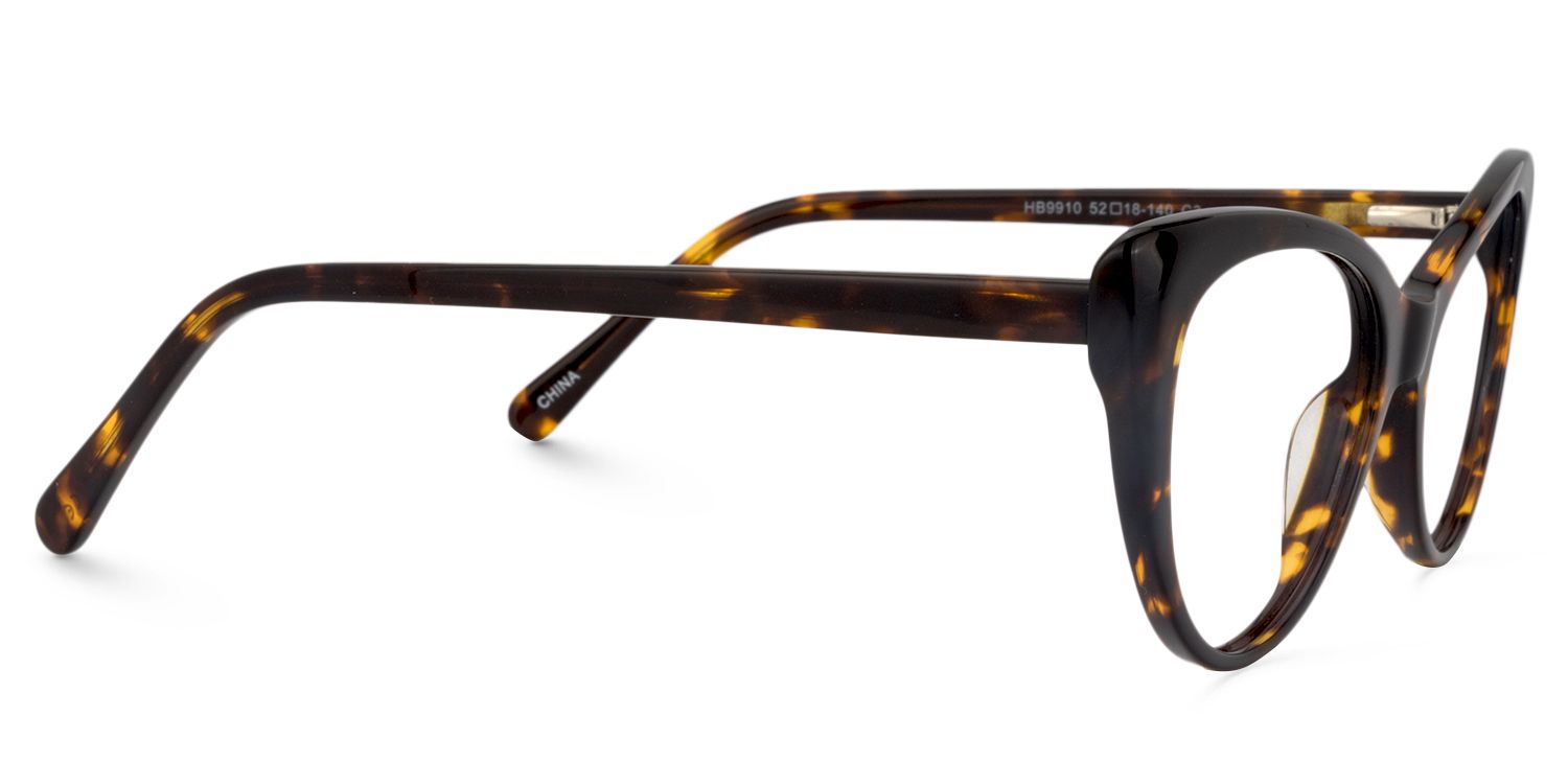 Cat Eye Tortoise Glasses | Zeelool Glasses4