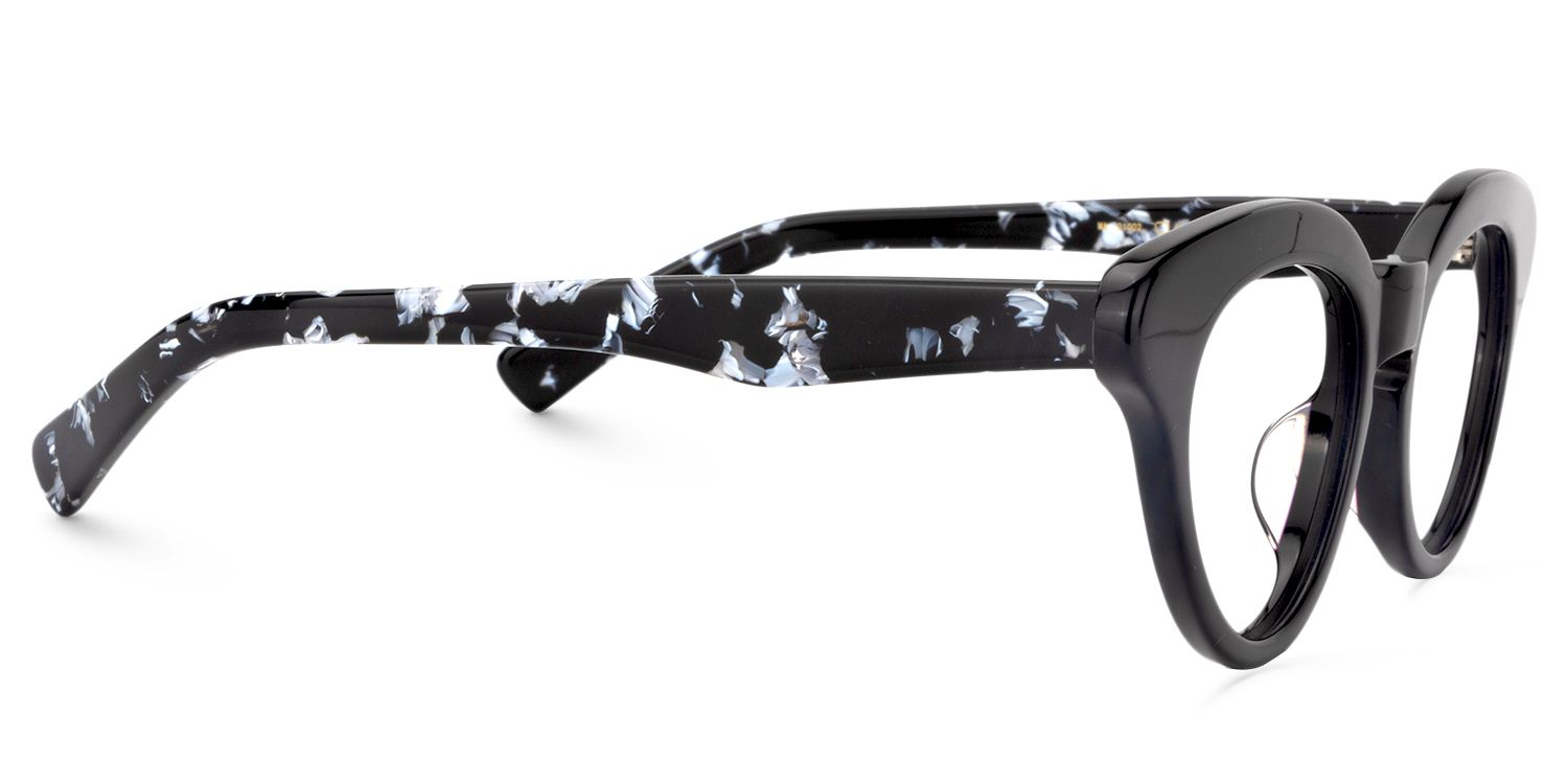 Cat Eye Black Glasses | Zeelool Glasses4