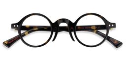 Cedric Round Yellow-Tortoise Glasses1