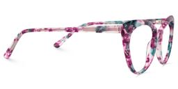 Chyna Cat Eye Purple Pattern Glasses4