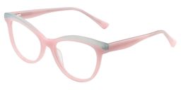 Katherine Cat Eye Pink Glasses3