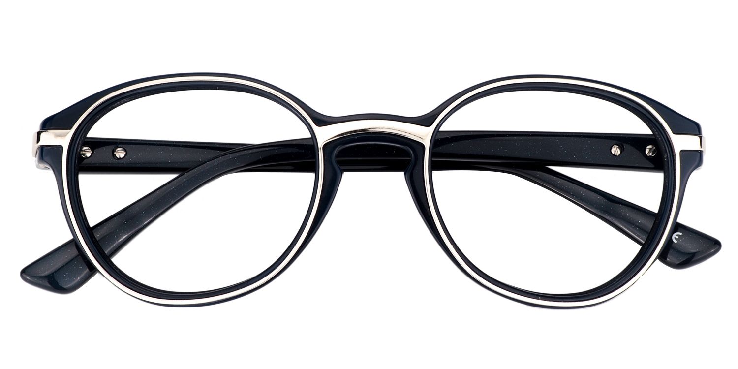 Round Black Glasses | Zeelool Glasses1