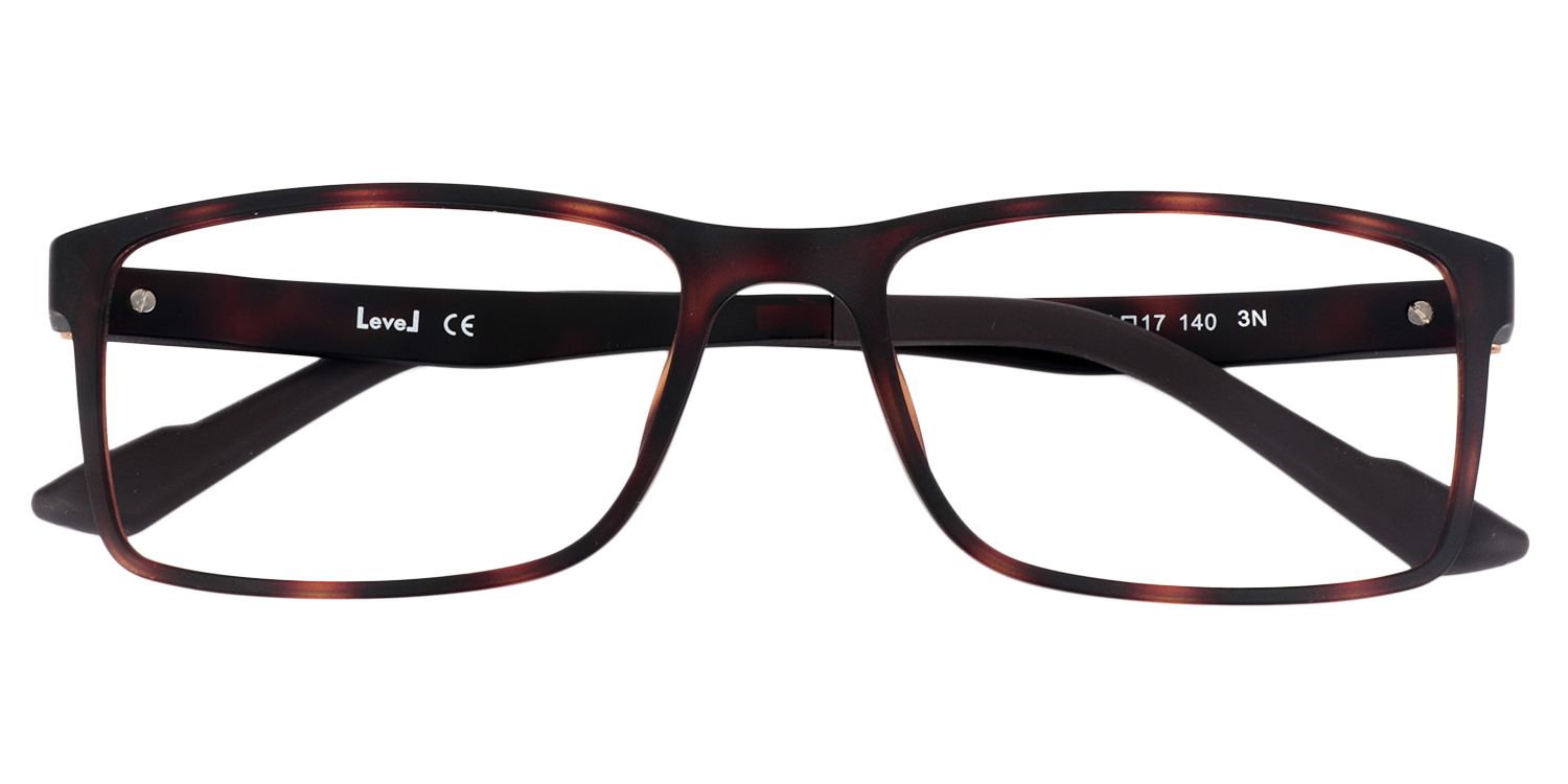 Rectangle Tortoise Glasses | Zeelool Glasses1