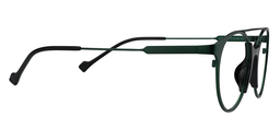 Bert Aviator Green Glasses5