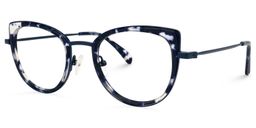 Taisha Cateye Blue-Tortoise Glasses1