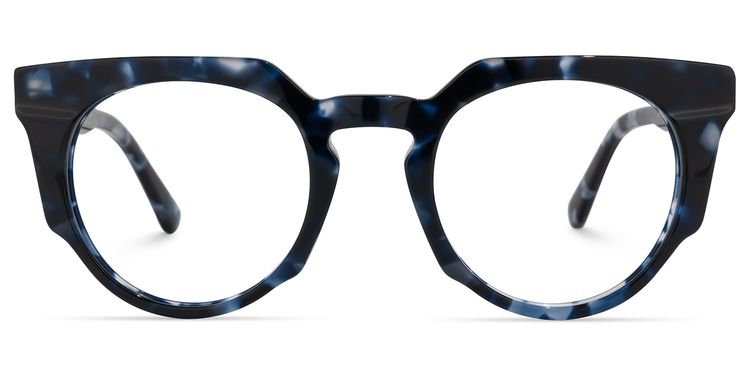 Jenkins Geometric Blue Glasses