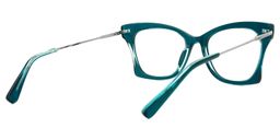 Tameron Butterfly Peacock-Blue Glasses3