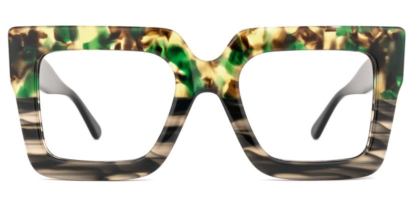 Brandon Square Two-tone Glasses