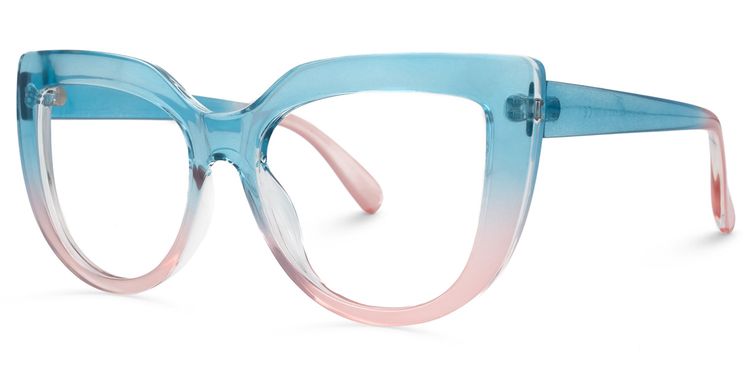 Snead Cateye Blue Glasses