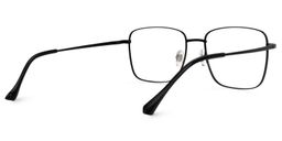 Earlene Square Black Glasses3