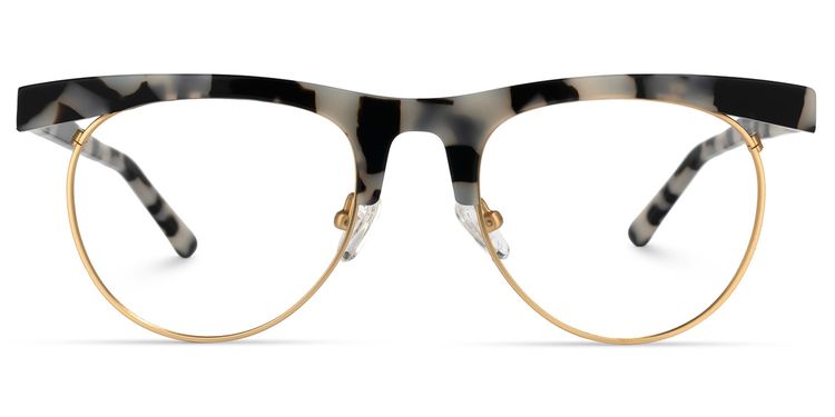 Kenyetta Browline Tortoise Glasses