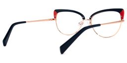 Myrdaliz Browline Black Glasses1