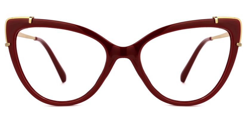 Yashira Cateye Red Glasses