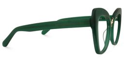 Blanquie Cateye Green Glasses2