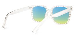 Amador Square Clear Sunglasses3