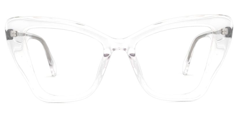 Roldan Cateye Clear Glasses