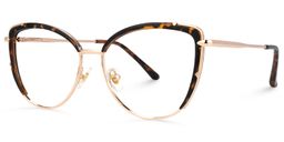 Terah Cateye Tortoise Glasses1
