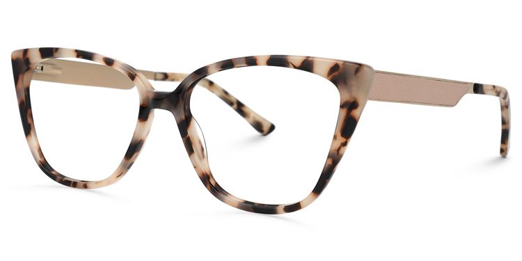 Knapp Cateye Pink-Tortoise Glasses