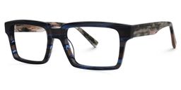 Peiffer Square Blue Glasses1