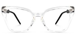Yushica Square Clear Glasses0