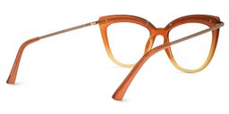 Wasiq Cateye Tawny Glasses3