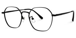 Diiane Geometric Black Glasses1