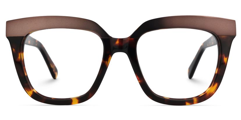 Milledge Square Tortoise Glasses