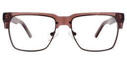 Mienzer Browline Brown Glasses0