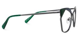 Chaparro Cateye Green Glasses2