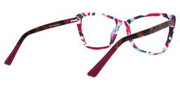 Fountain Cateye Blue-Red Glasses3