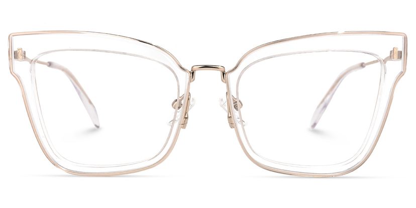 Tashawna Cateye Clear Glasses