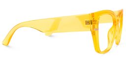 Oneida Geometric Yellow Glasses2