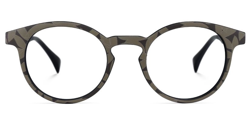 Street-Artist Round Artichoke Glasses