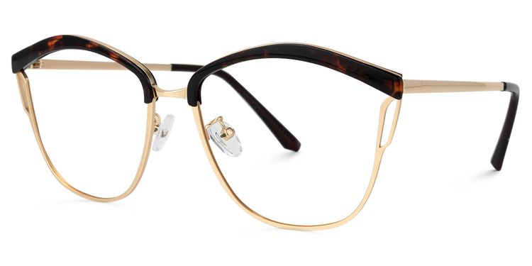 Saxton Geometric Tortoise Glasses