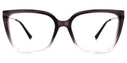 Tanisha Square Purple Glasses0