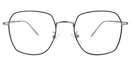 Munoz Square Black-Silver Glasses0