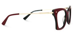 Tameron Butterfly Dark-Red Glasses2