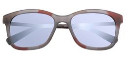 Bob Rectangle Gray Sunglasses1