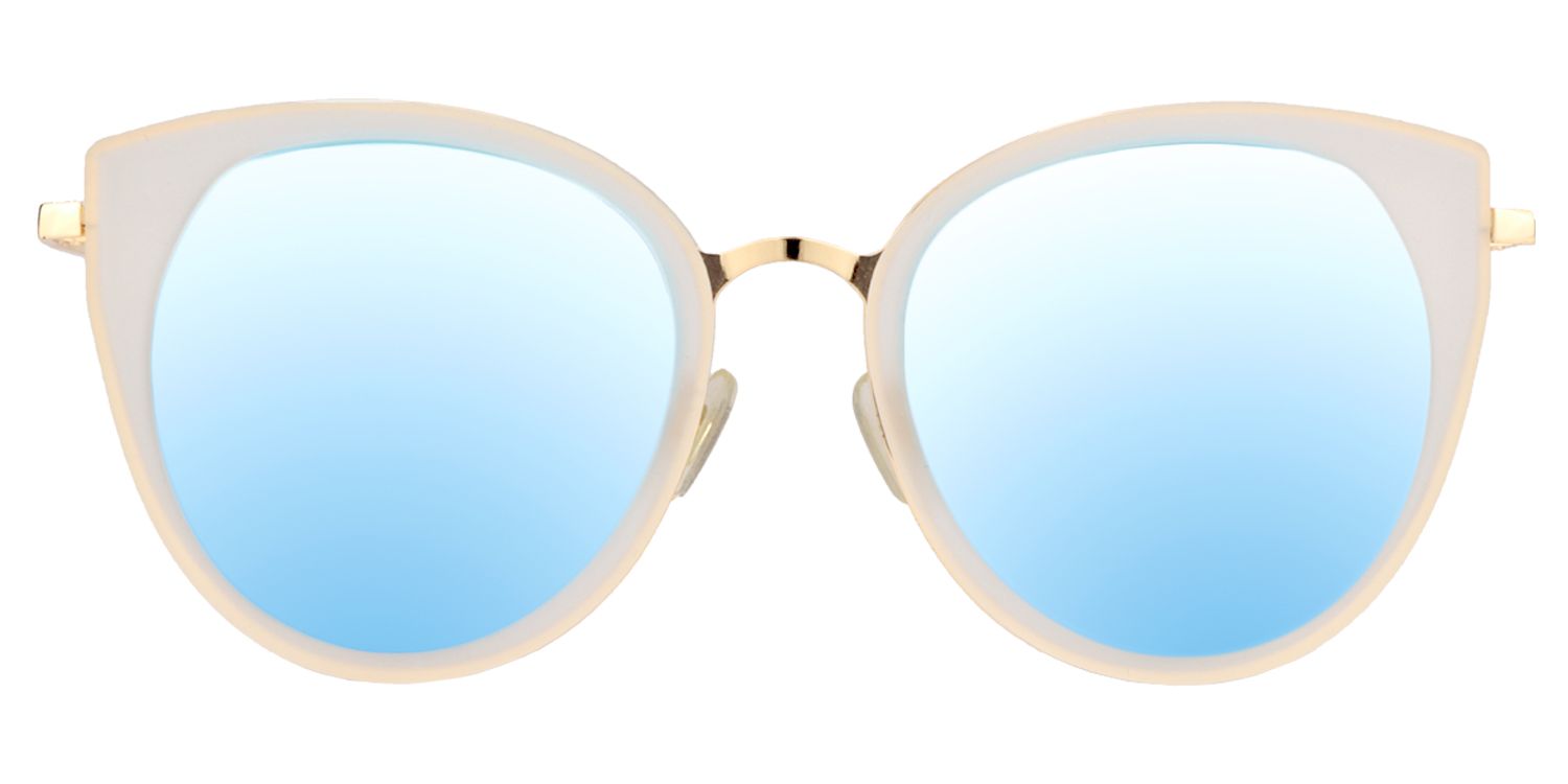 Cat-eye White Sunglasses | Zeelool Sunglasses0