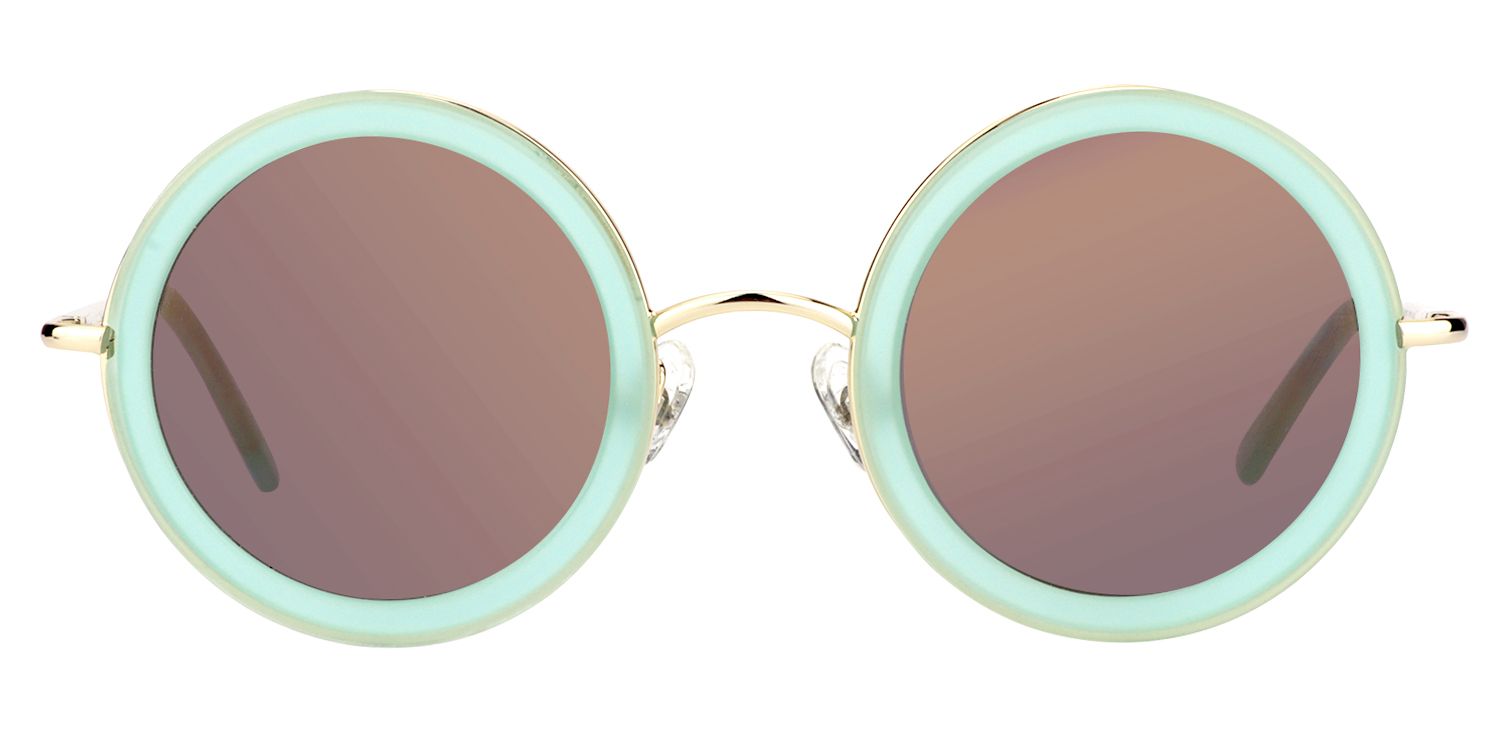 Round Green Sunglasses | Zeelool Sunglasses0