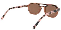 Aherne Aviator Brown Sunglasses5