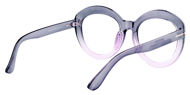 Cateye Light Purple Glasses | Zeelool Eyeglasses Online5