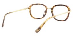 Arya Square Light Tortoise Glasses 4