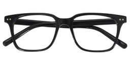 Tim Square Black Glasses 1